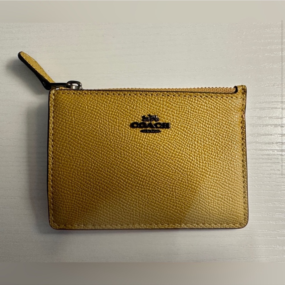 Coach Leather Mini Id Card Case - Picture 7 of 8